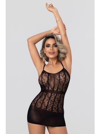 Christine - Midnight Mesh Dress