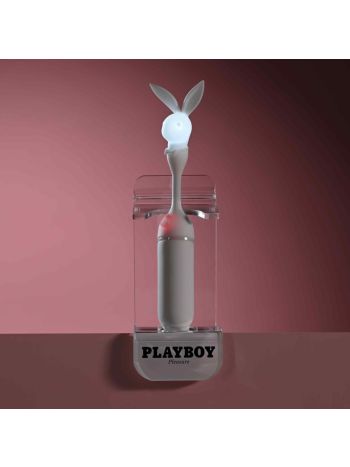 Playboy Pleasure - Lucky Charm Rabbit Vibrator - White