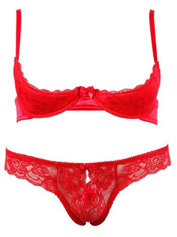 Bra Set Red