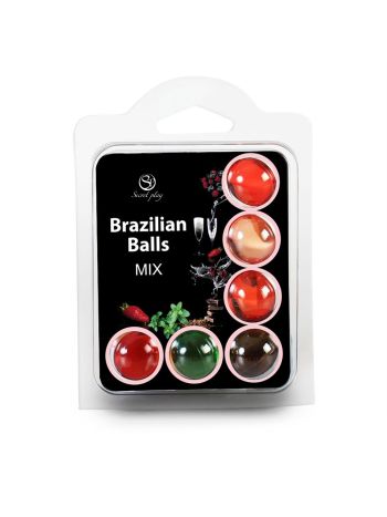 Secret Play - Brazilian Balls Mix - 6 Massage Balls