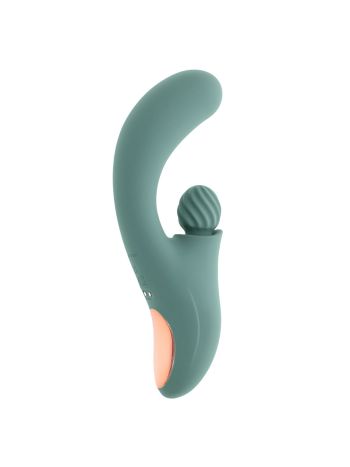 Evolved - Spiral Charm Clitoral Vibrator - Green