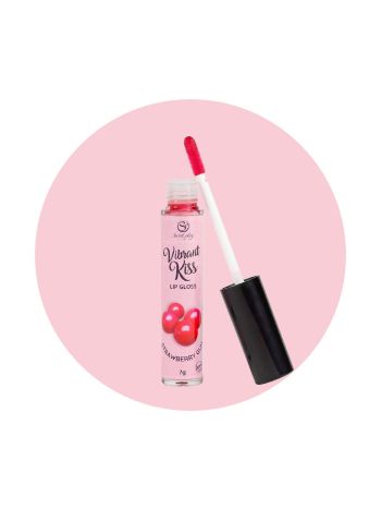 Secret Play - Vibrant Kiss Lip Gloss Strawberry Gum - 7 g