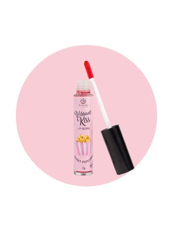 Secret Play - Vibrant Kiss Lip Gloss Sweet Popcorn - 7 g