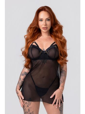 Christine - Obsession Sheer Mesh Babydoll