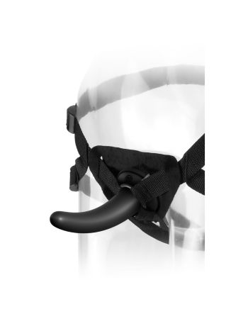 Anal Fantasy Collection - The Pegger Strap-On Black - 12.6 cm