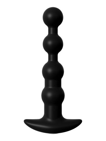 Anal Fantasy Elite - Rechargeable Vibrating Anal Beads - Black
