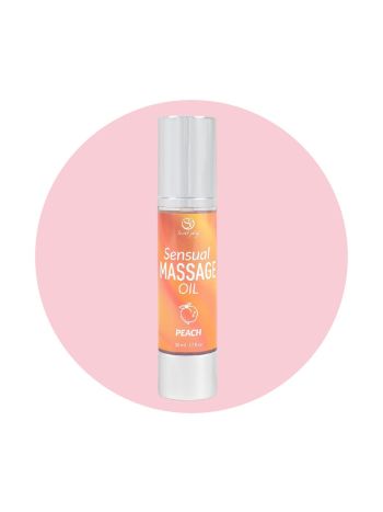 Secret Play - Peach Massage Oil - 50 ml