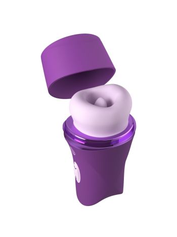 Fantasy For Her - Lush Kiss Plush Suction Stimulator - Purple