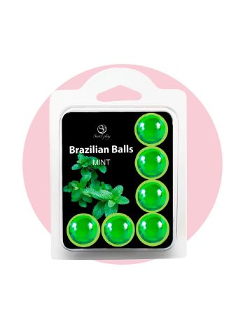 Secret Play - Brazilian Balls Mint - 6 Massage Balls