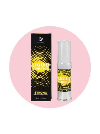 Secret Play - Strong Unisex Stimulating Gel Liquid Vibrator - 15 ml