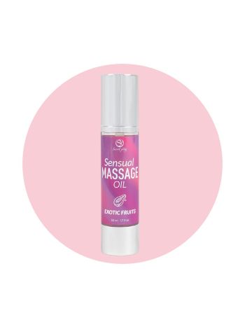 Secret Play - Exotic Fruits Massage Oil - 50 ml