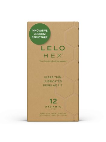 LELO - HEX Organic Condoms - 12 pcs