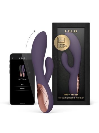 LELO - INA Thrust Dual-Action Massager - Purple Twilight