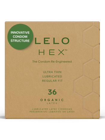 LELO - HEX Organic Condoms - 36 pcs
