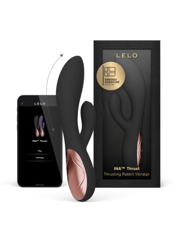LELO - INA Thrust Dual-Action Massager - Black