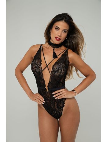 Christine - Exclusive Body with open crotch Aliah - Black