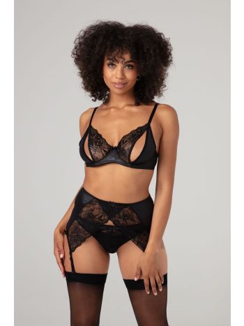 Christine - Wetlook bra set Vesper