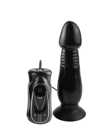 Anal Fantasy - Vibrating Thruster Anal Dildo - 20 cm