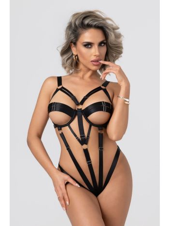 Christine - Bondage Style Harness Bodysuit