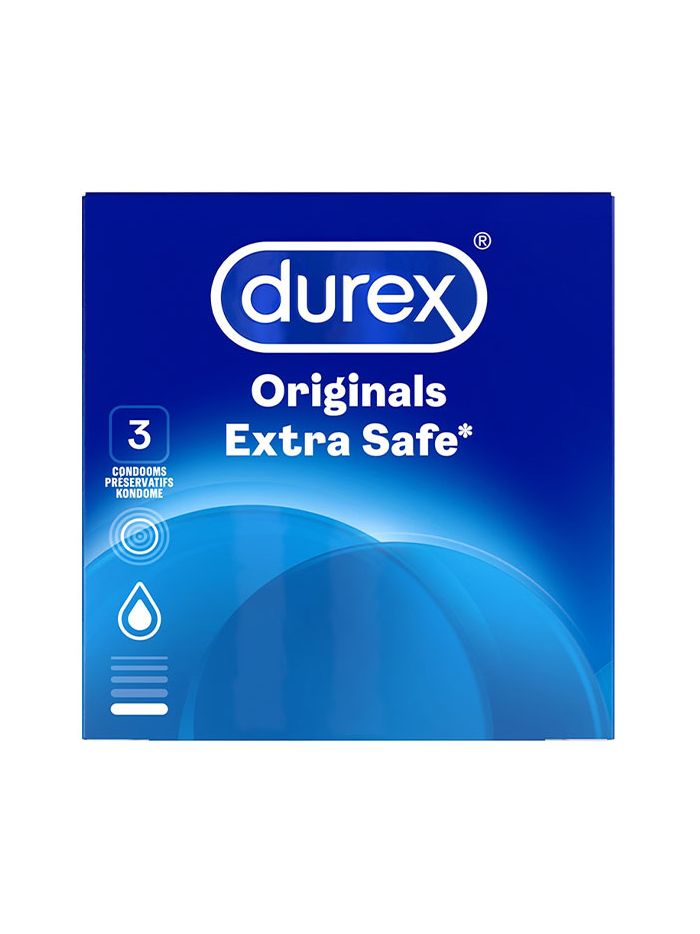 DUREX Extra Safe 3 Préservatifs